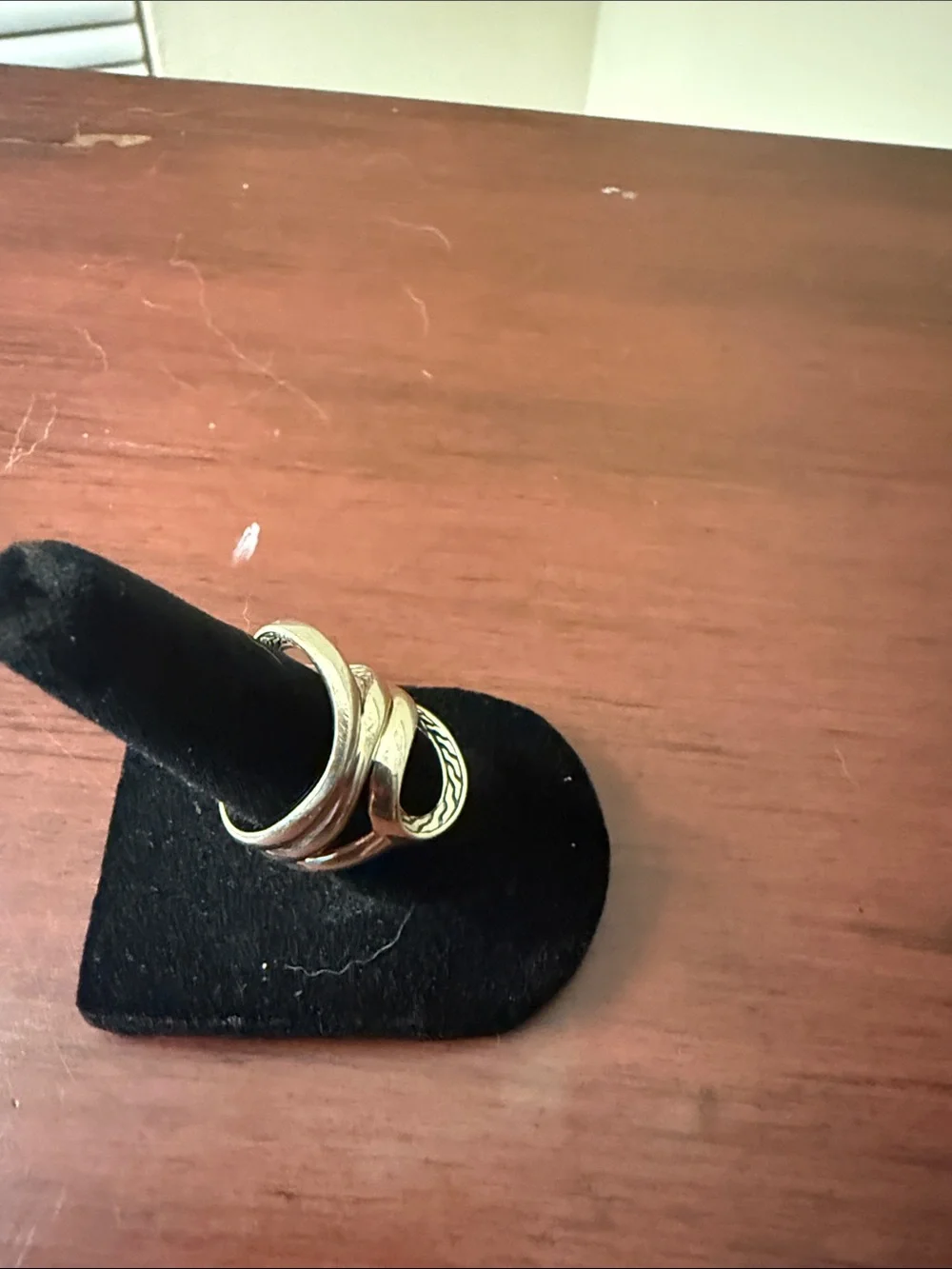 Twisted Multi-Band Ring in Sterling Silver